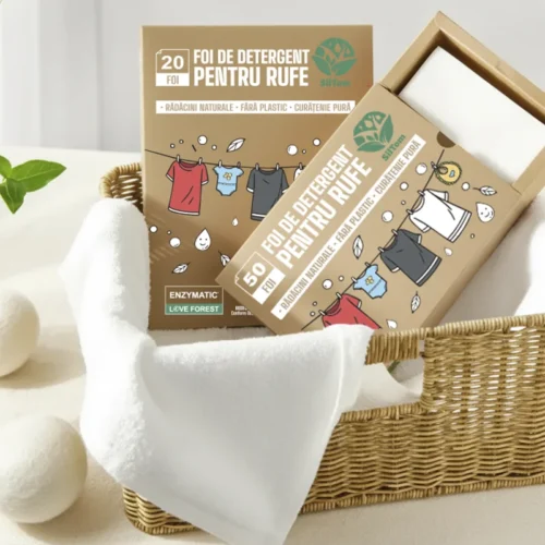 Foi de detergent pentru rufe ecologic